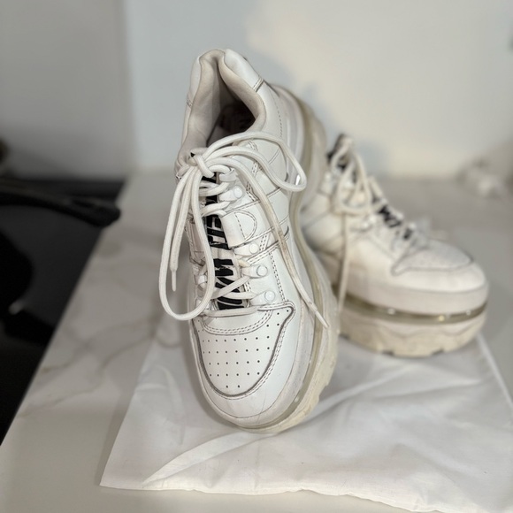 Women's White Sneakers - Picture 1 of 4